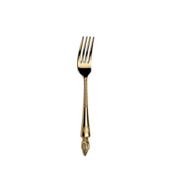 Arthur Price Clive Christian Empire Flame All Gold Dessert Fork