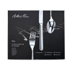 Arthur Price Pisa Stainless Steel Cutlery Set - 42-Piece