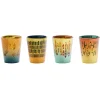 Artland Fiesta 4-Piece 5cl Shot Glasses Set