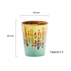 Artland Fiesta 4-Piece 5cl Shot Glasses Set