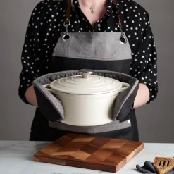 Barbary & Oak Denim Double Oven Glove