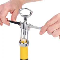 BarCraft Double Winged Chrome Corkscrew