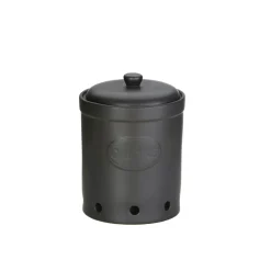Bia International Onion Storage Jar - Matte Black
