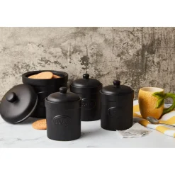Bia International Pasta Jar - Matte Black