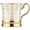 Bia International Porcelain Vine 400ml Mug - Gold
