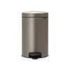 Brabantia NewIcon 12 Litre Pedal Bin - Platinum