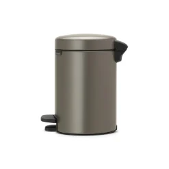 Brabantia NewIcon 3 Litre Pedal Bin - Platinum
