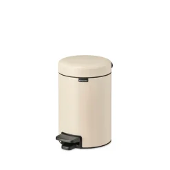 Brabantia NewIcon 3 Litre Pedal Bin - Soft Beige