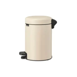 Brabantia NewIcon 3 Litre Pedal Bin - Soft Beige