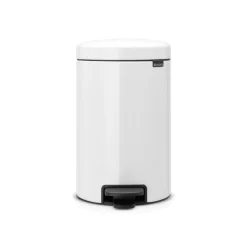 Brabantia NewIcon 12 Litre Pedal Bin - White