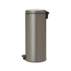 Brabantia NewIcon 30 Litre Pedal Kitchen Bin - Platinum
