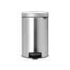 Brabantia NewIcon 12 Litre Pedal Bin - Matt Steel