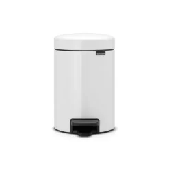 Brabantia NewIcon 3 Litre Pedal Bin - White