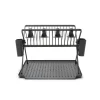 Brabantia SinkSide Dark Grey Foldable Dish Rack - Large