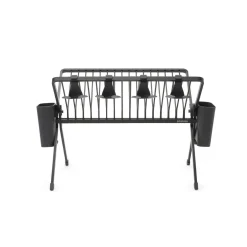 Brabantia SinkSide Dark Grey Foldable Dish Rack - Large
