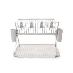 Brabantia SinkSide Light Grey Foldable Dish Rack - Large