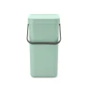 Brabantia Sort & Go 12 Litre Waste Bin - Jade Green