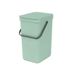 Brabantia Sort & Go 12 Litre Waste Bin - Jade Green