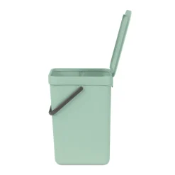 Brabantia Sort & Go 12 Litre Waste Bin - Jade Green