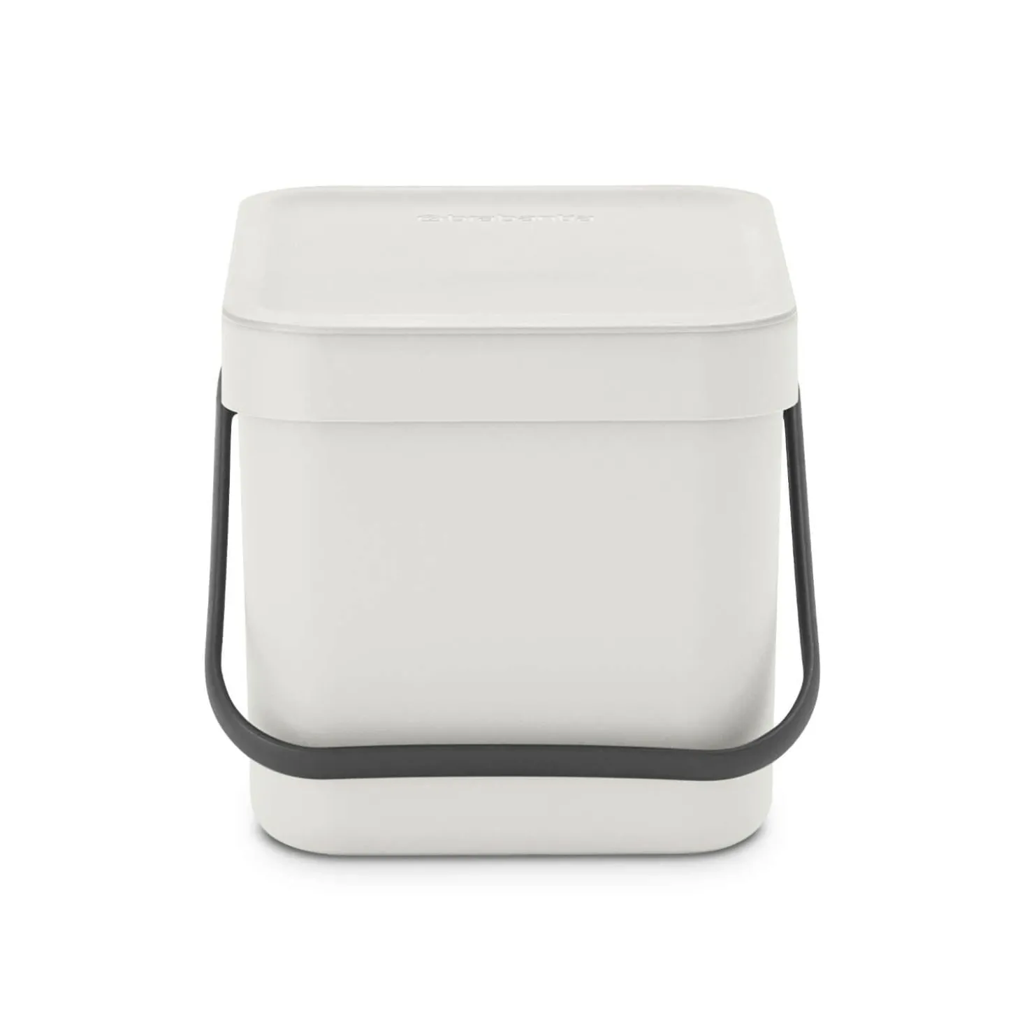 Brabantia Sort & Go 6 Litre Waste Bin - Light Grey