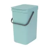 Brabantia Sort & Go 12 Litre Waste Bin - Mint