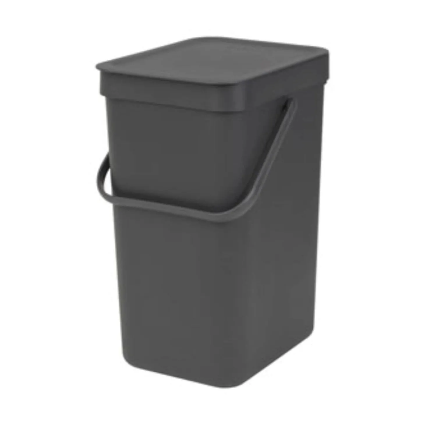 Brabantia Sort & Go 12 Litre Waste Bin - Grey