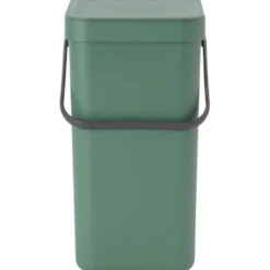 Brabantia Sort & Go 12 Litre Waste Bin - Fir Green