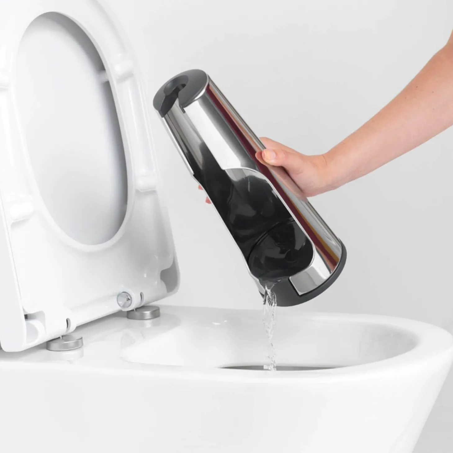 Brabantia Toilet Brush & Holder - Brilliant Steel