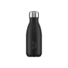 Chilly’s 260ml Monochrome Reusable Water Bottle - Black