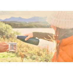 Chilly’s 260ml Monochrome Reusable Water Bottle - Black