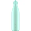 Chilly's 750ml Sports Reusable Water Bottle - Pastel Green