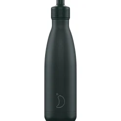 Chilly's 500ml Sports Reusable Water Bottle - Matte Green