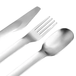 Chilly's 4-Piece Stainless Steel Cutlery Set - Abyss Black