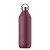 Chilly's Series 2 1 Litre Reusable Water Bottle - Plum Red