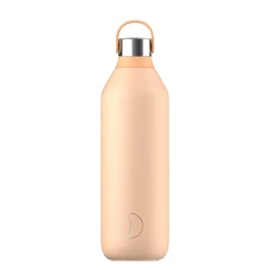 Chilly's Series 2 1 Litre Reusable Water Bottle - Peach Orange