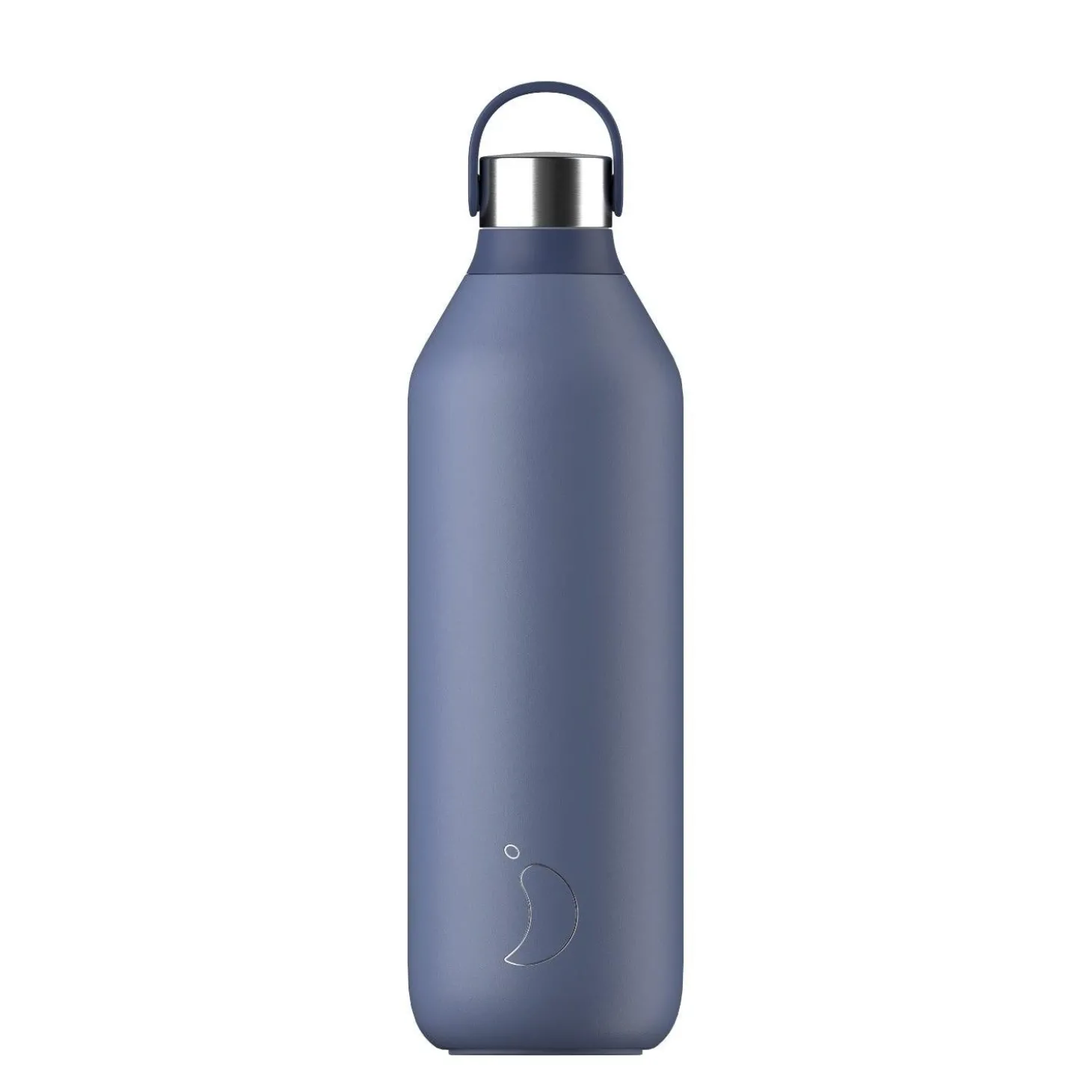 Chilly's Series 2 1 Litre Reusable Water Bottle - Whale Blue