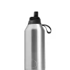 Chilly's Series 2 Flip Reusable 500ml 90% Recycled Stainless Steel Water Bottle