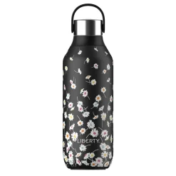 Chilly's Series 2 Liberty 500ml Reusable Water Bottle - Jive Abyss Black