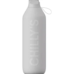 Chilly's Series 2 1-Litre Flip Reusable Water Bottle - Granite