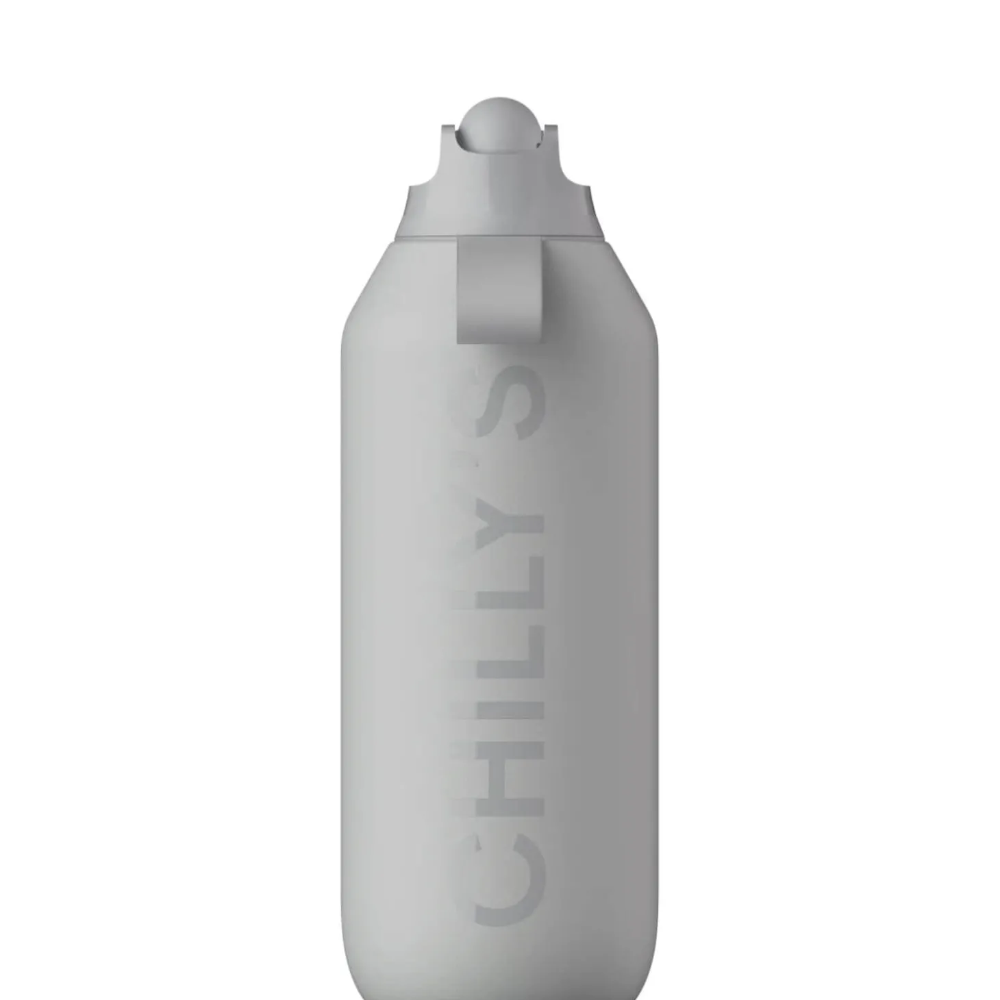 Chilly's Series 2 500ml Flip Reusable Water Bottle - Granite Grey