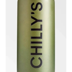 Chilly's Series 2 500ml Flip Reusable Water Bottle - Ombre Moss