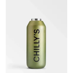 Chilly's Series 2 500ml Flip Reusable Water Bottle - Ombre Moss