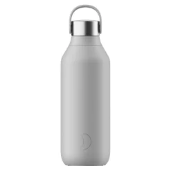 Chilly's Series 2 500ml Hydration Reusable Water Bottle & 34cl Coffee Cup Set - Granite Grey