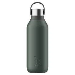 Chilly's Series 2 500ml Reusable Water Bottle - Pine Green