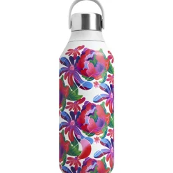 Chilly's Series 2 500ml Reusable Water Bottle - Peony Tumble
