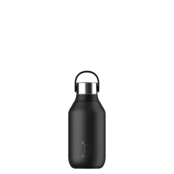Chilly's Series 2 350ml Reusable Water Bottle - Abyss Black