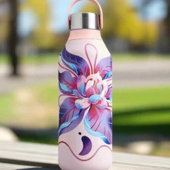 Chilly's Series 2 500ml Reusable Water Bottle - Magnolia Twist
