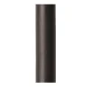 Cidex Rustic Tapered Candle - Black