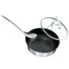 Circulon C-Series SteelShield Non-Stick Chefs Pan With Lid - 24cm