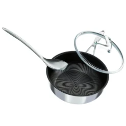 Circulon C-Series SteelShield Non-Stick Chefs Pan With Lid - 24cm